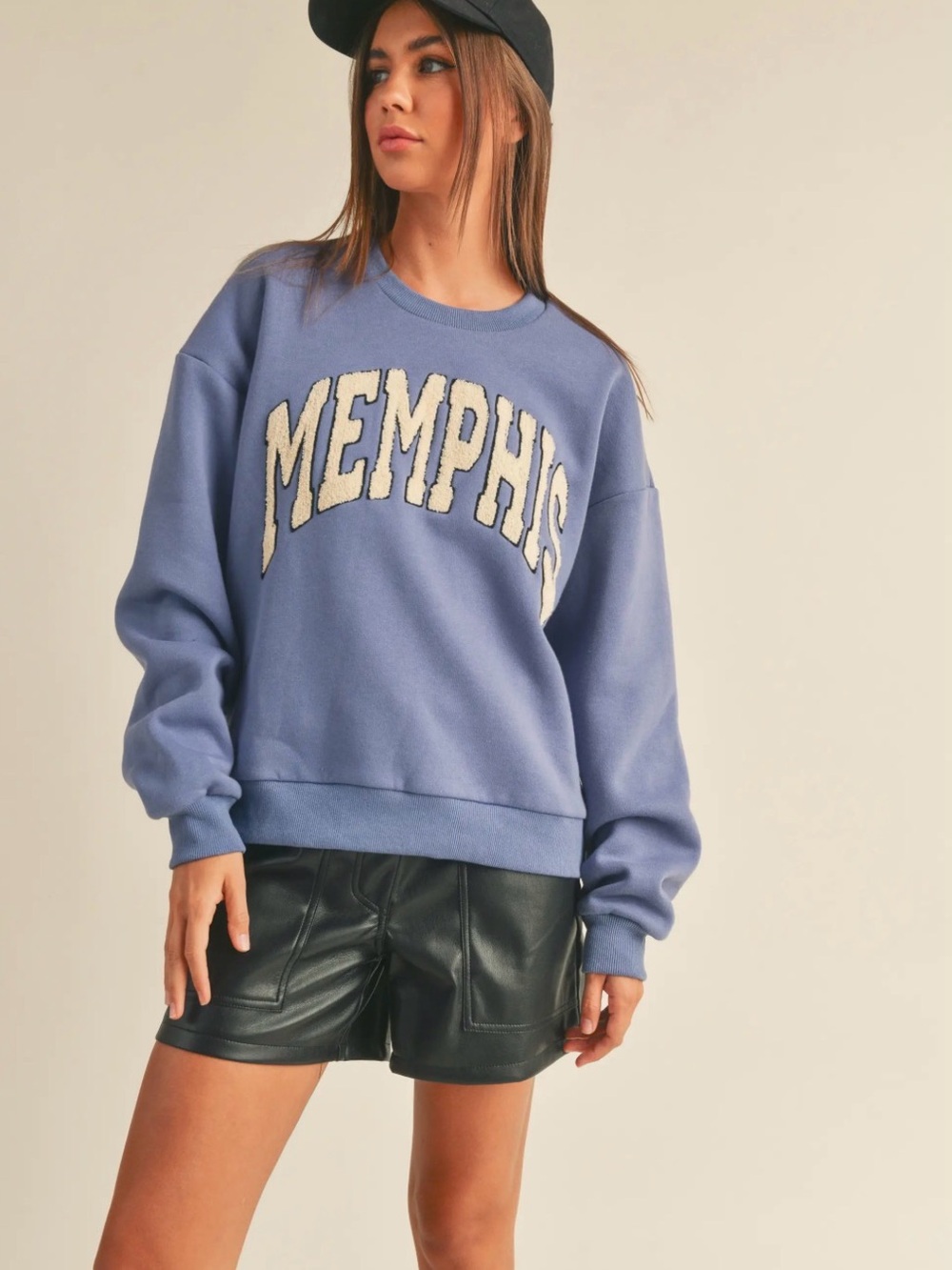 💙 Miou Muse “MEMPHIS” Bouclé Sweatshirt 💙 size small